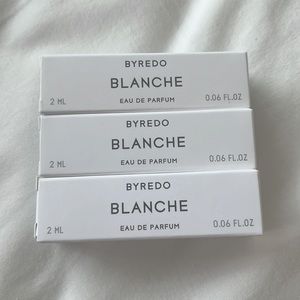 Byredo eau de parfum blanche sampler